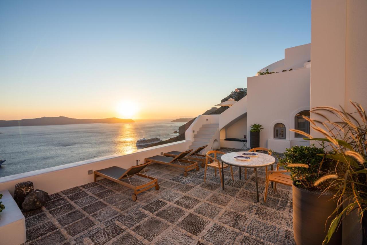 Inspire Santorini Luxury Villas ฟิรา ภายนอก รูปภาพ