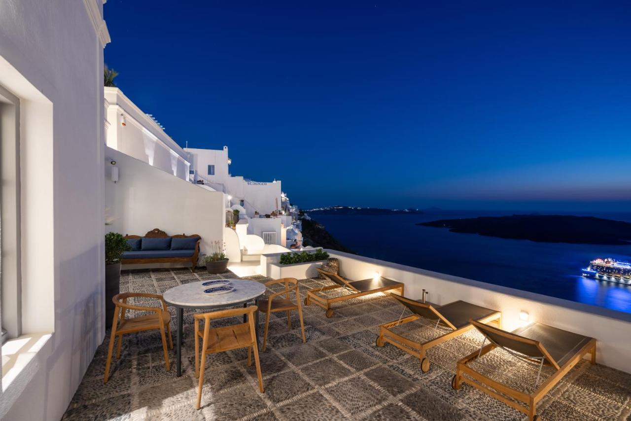 Inspire Santorini Luxury Villas ฟิรา ภายนอก รูปภาพ