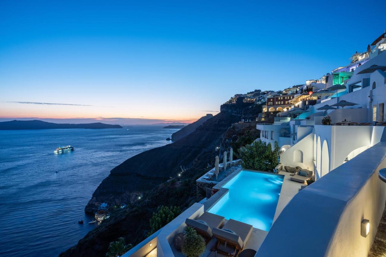Inspire Santorini Luxury Villas ฟิรา ภายนอก รูปภาพ