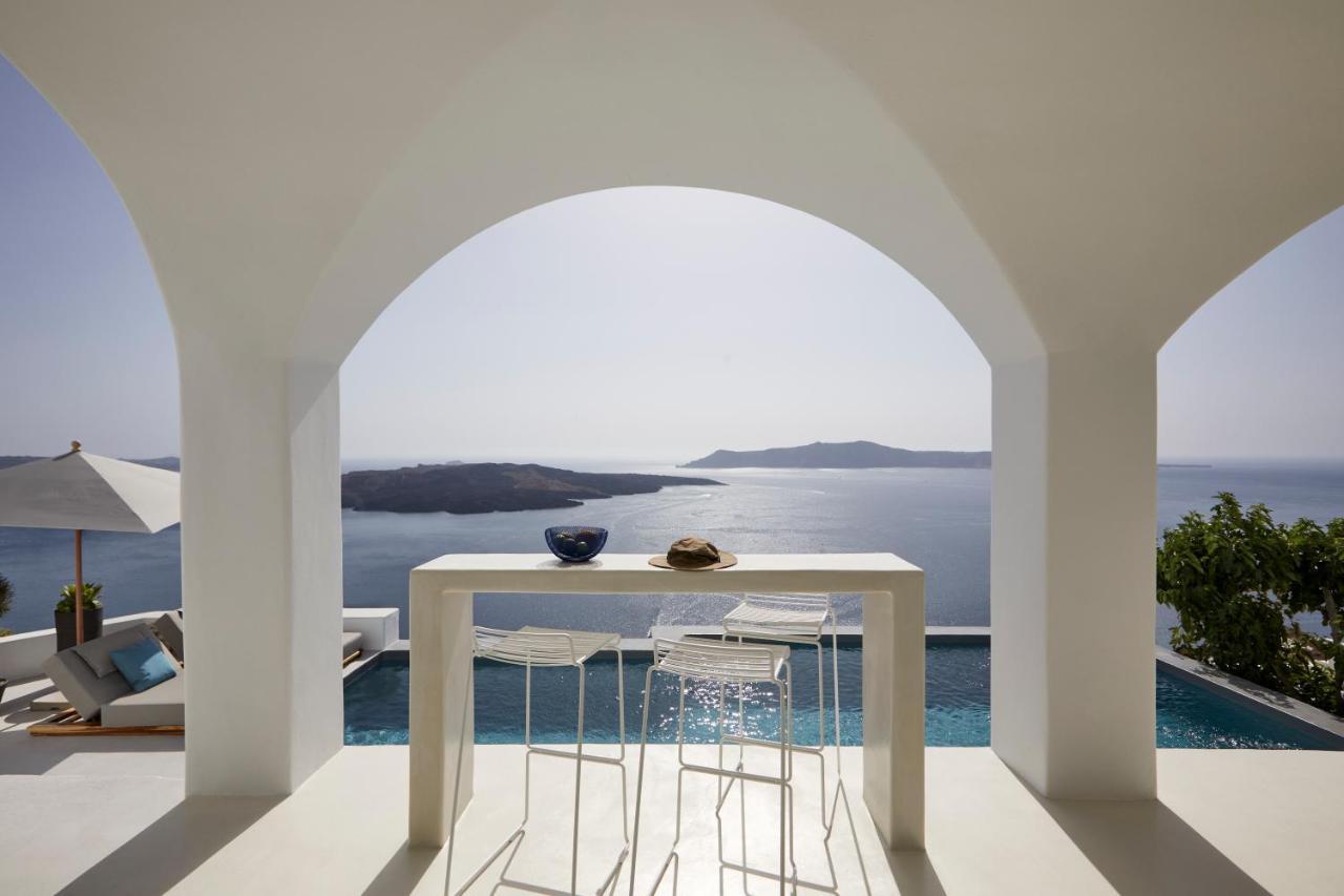Inspire Santorini Luxury Villas ฟิรา ภายนอก รูปภาพ