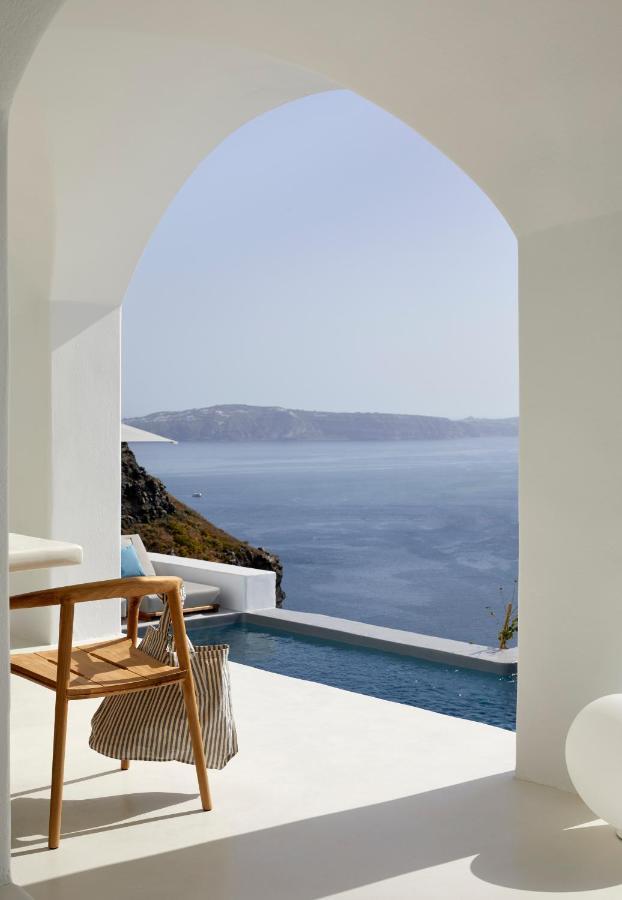 Inspire Santorini Luxury Villas ฟิรา ภายนอก รูปภาพ