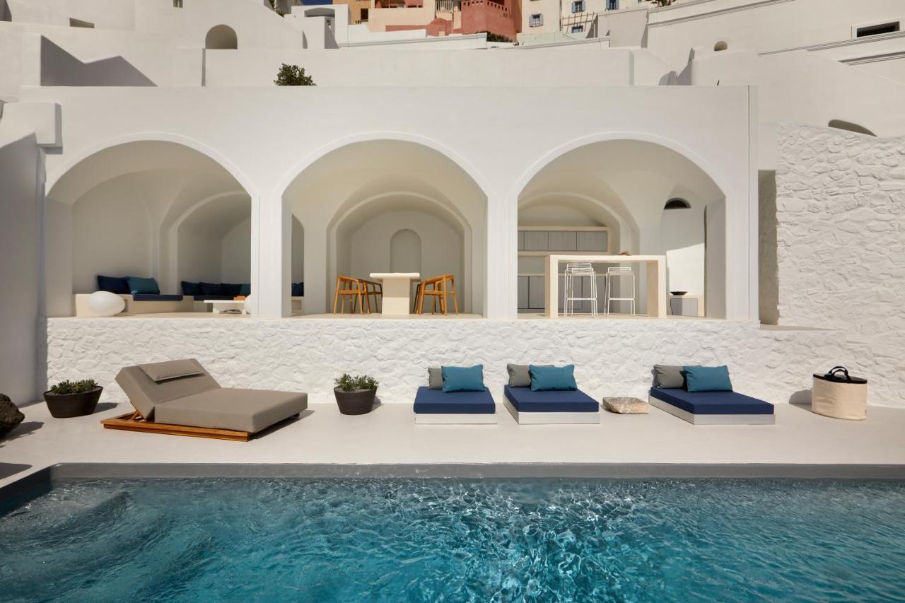 Inspire Santorini Luxury Villas ฟิรา ภายนอก รูปภาพ