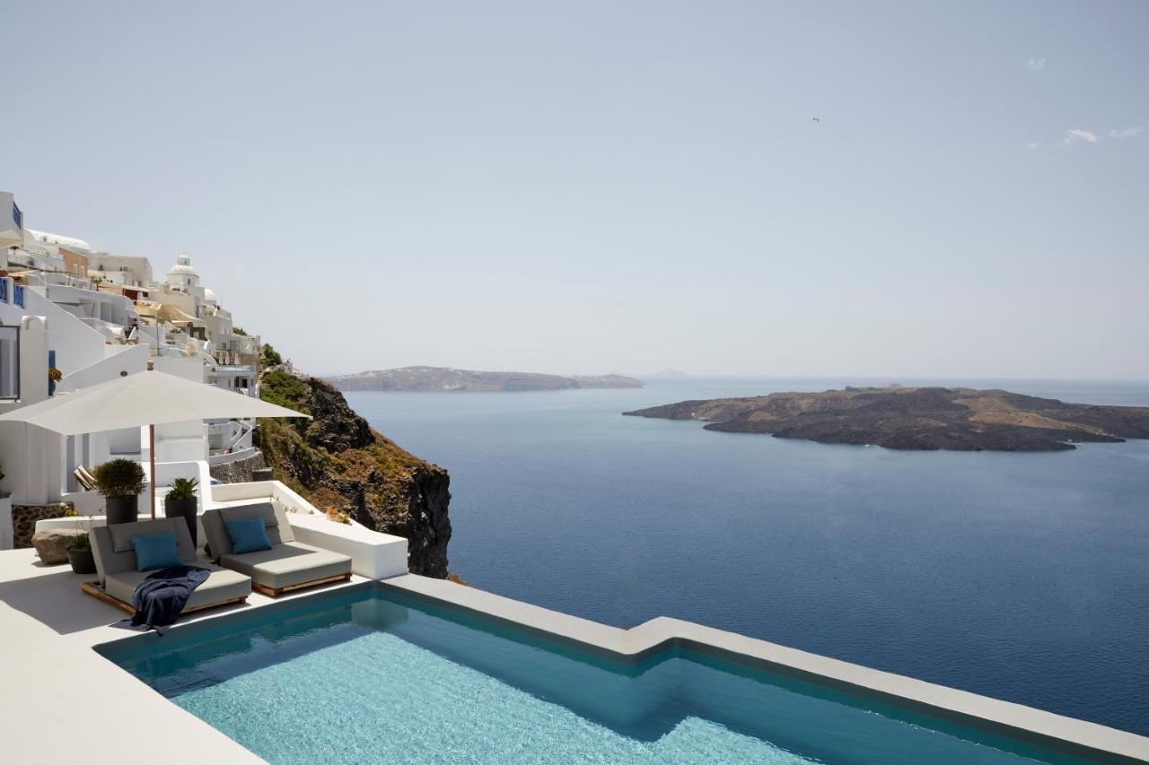 Inspire Santorini Luxury Villas ฟิรา ภายนอก รูปภาพ
